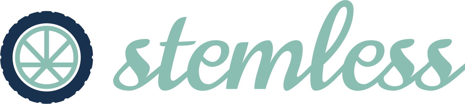 Stemless brand logo